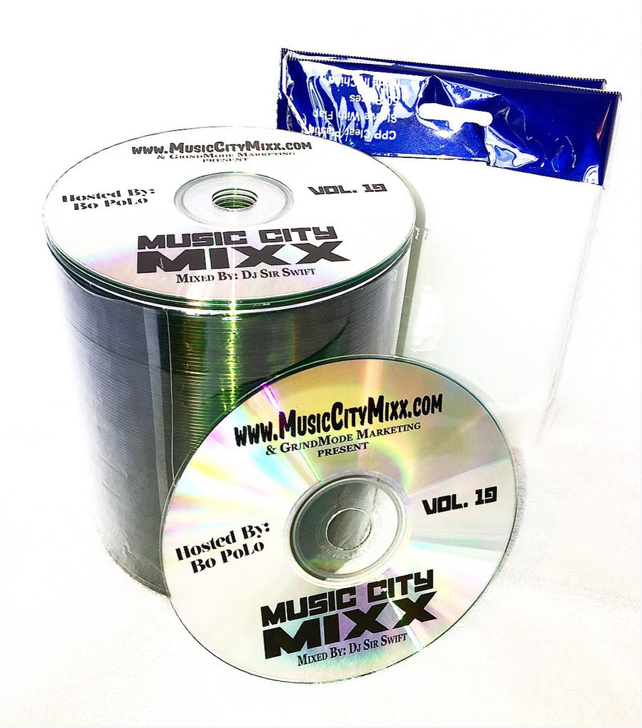 500 Cds w/Clear Plastic Sleeves (FREE SHIPPING)