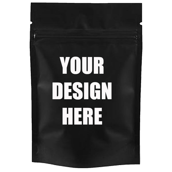100 Custom Labeled Mylar Bags (FREE SHIPPING)